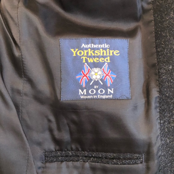 J.crew Ludlow Authentic Yorkshire Tweed Suit Jacket 42R Blazer - Picture 9 of 13
